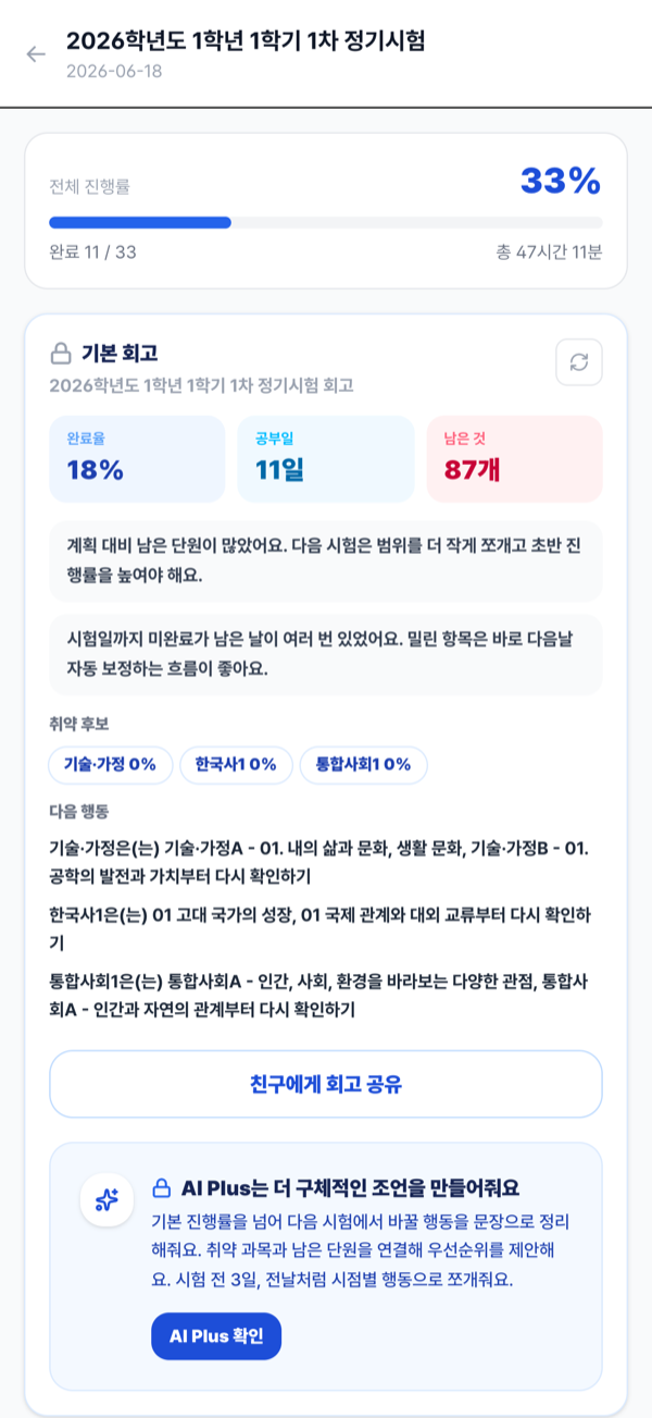 AI 회고·복습 코칭